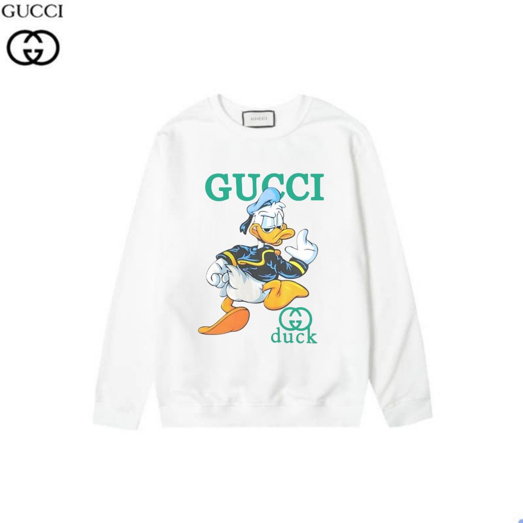 구찌 거만한 도날드덕 맨투맨