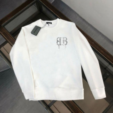 발렌시아가 스톤 로고 맨투맨