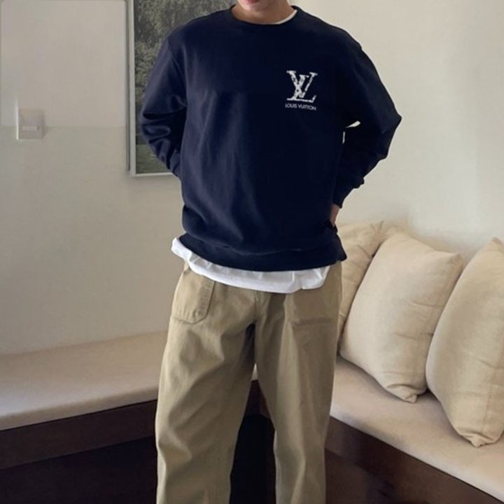 루이비통 미니 모노 패턴 맨투맨