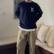 루이비통 미니 모노 패턴 맨투맨