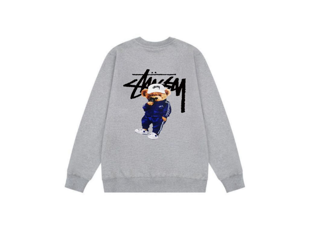 스투시 추리닝 곰돌이 맨투맨