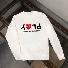 꼼데가르송 레드 트러플 맨투맨