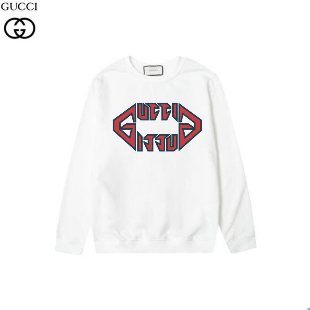 구찌 로고 프린트 맨투맨