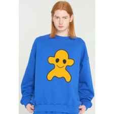 버버리 옐로우 몬스터 빅로고 맨투맨