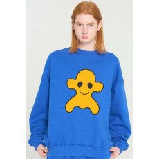 버버리 옐로우 몬스터 빅로고 맨투맨