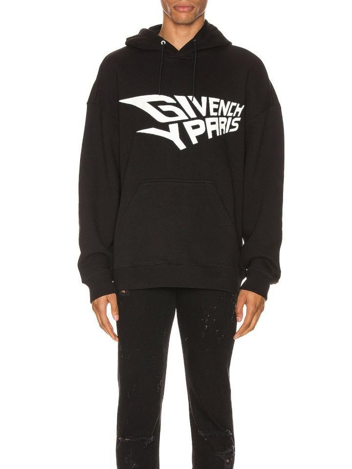 지방시 파리스 프린트 나염 후드티