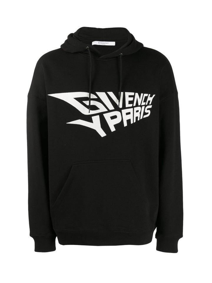 지방시 파리스 프린트 나염 후드티