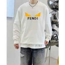 펜디 시그니쳐 로고 크루넥 맨투맨