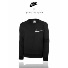 나이키 X 피어오브갓 콜라보 화이트 나염 맨투맨