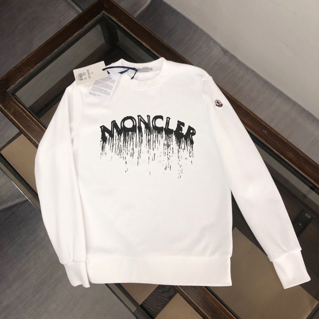 몽클레어 멜티드 로고 맨투맨