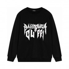 구찌 X 발렌시아가 콜라보 파리 아티스틱 폰트 맨투맨