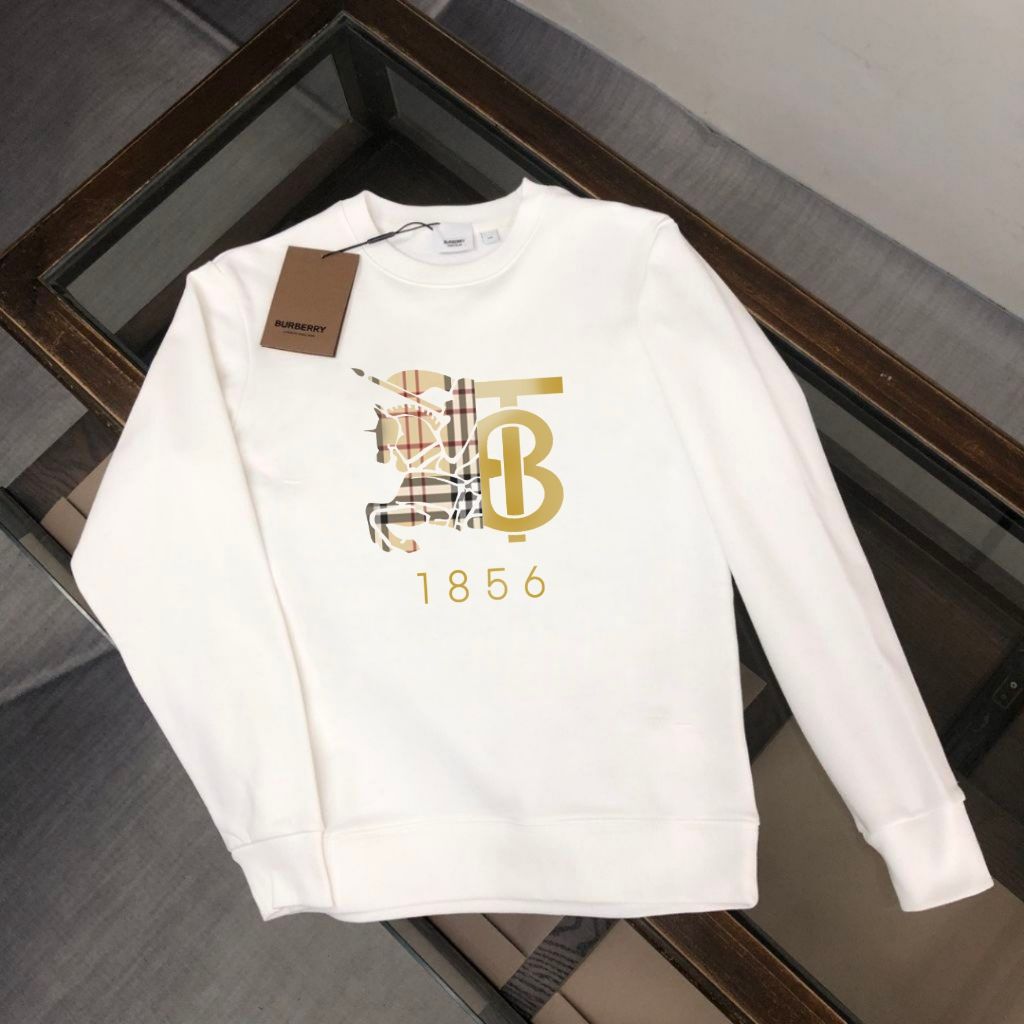 버버리 가슴 체크 1856 맨투맨