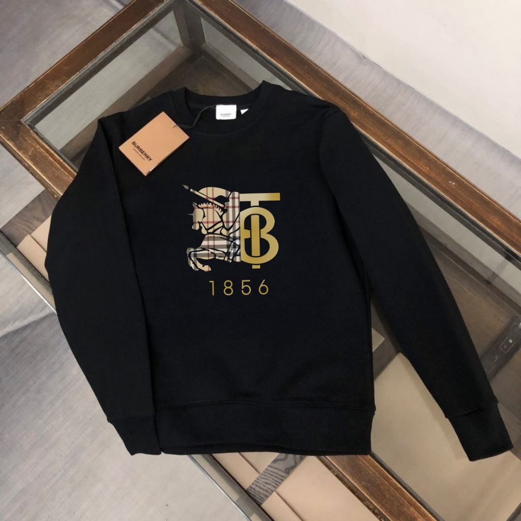 버버리 가슴 체크 1856 맨투맨