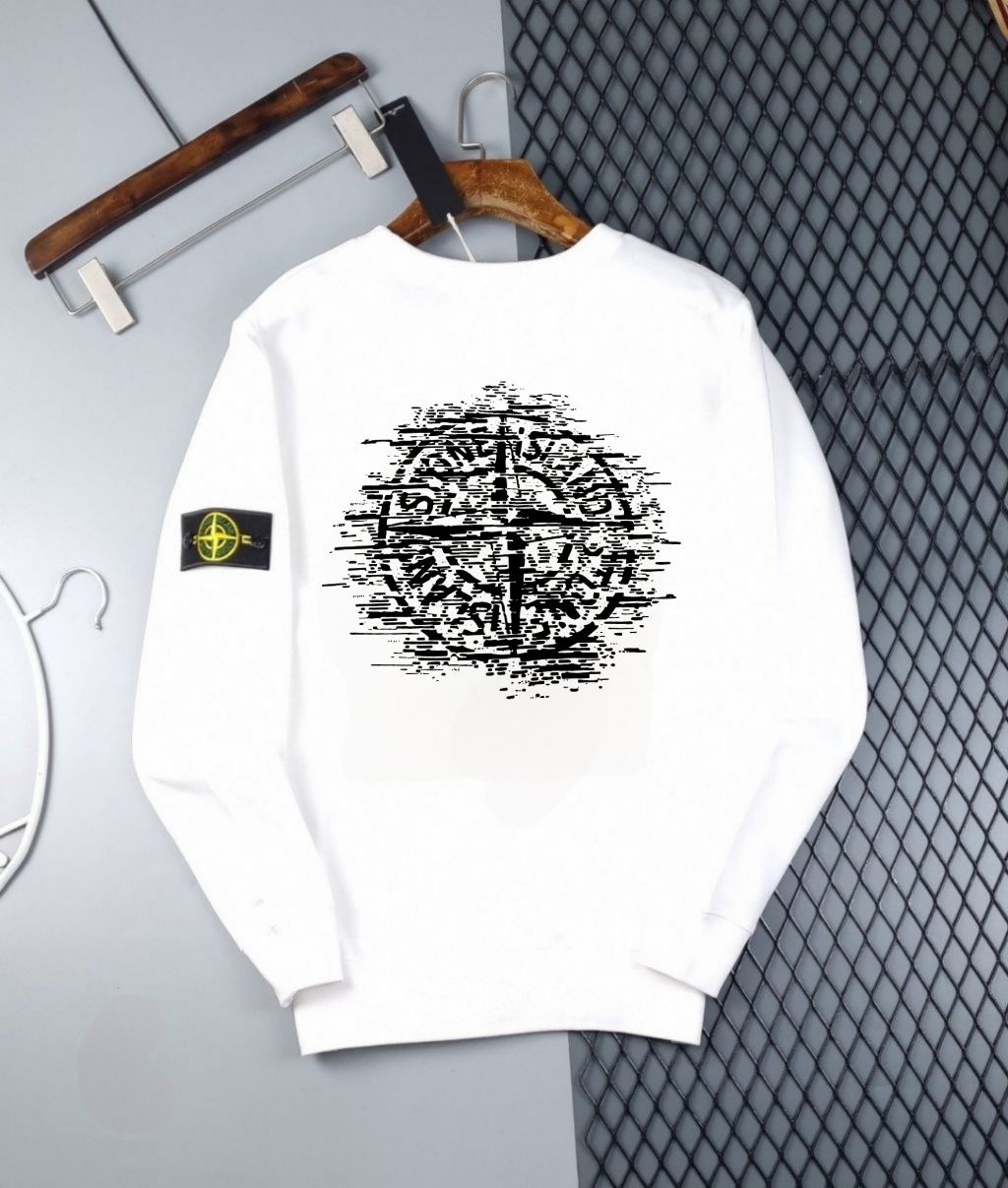 스톤아일랜드 모자이크 로고 맨투맨