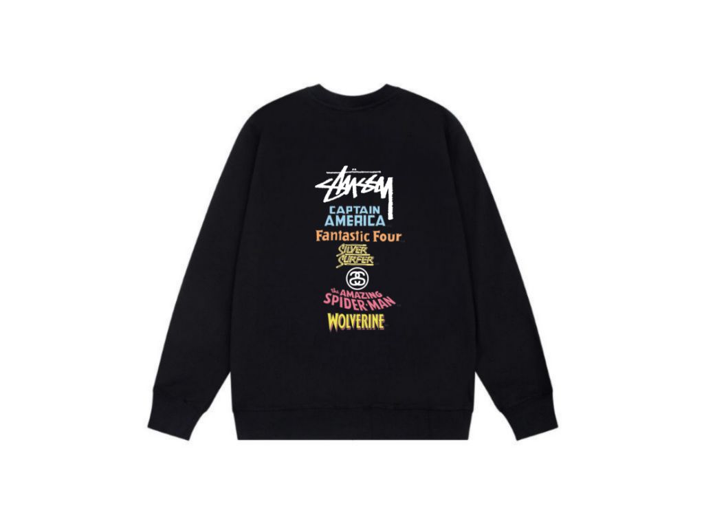 스투시 마블 코믹스 맨투맨