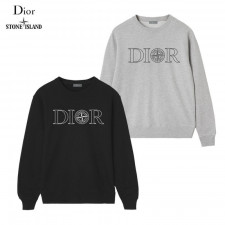 디올 X 스톤아일랜드 콜라보 로고 맨투맨