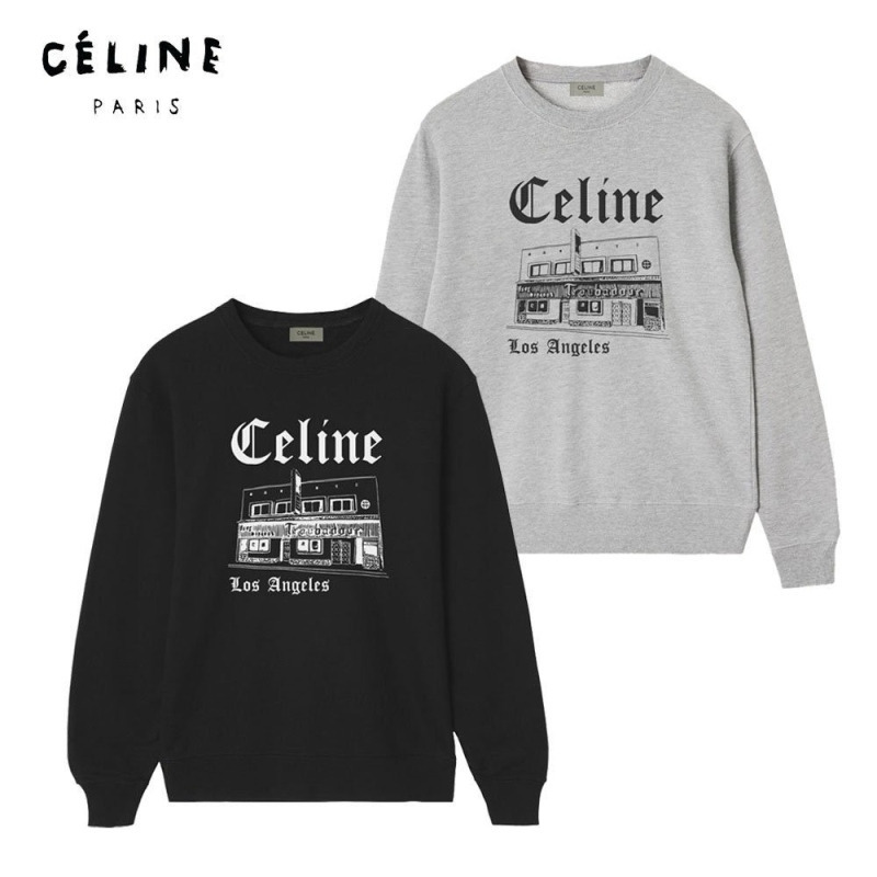 셀린느 LA 카페 맨투맨