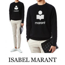 이자벨마랑 기본 화이트 나염 맨투맨