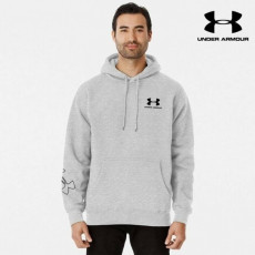 언더아머 팔로고 인스트 전사 후드티