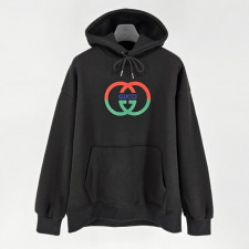 구찌 GG 로고 후드티