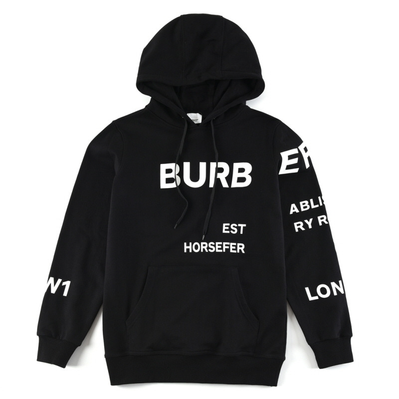 버버리 호스 멀티 후드티