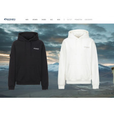 디스커버리 스몰 자수 후드티