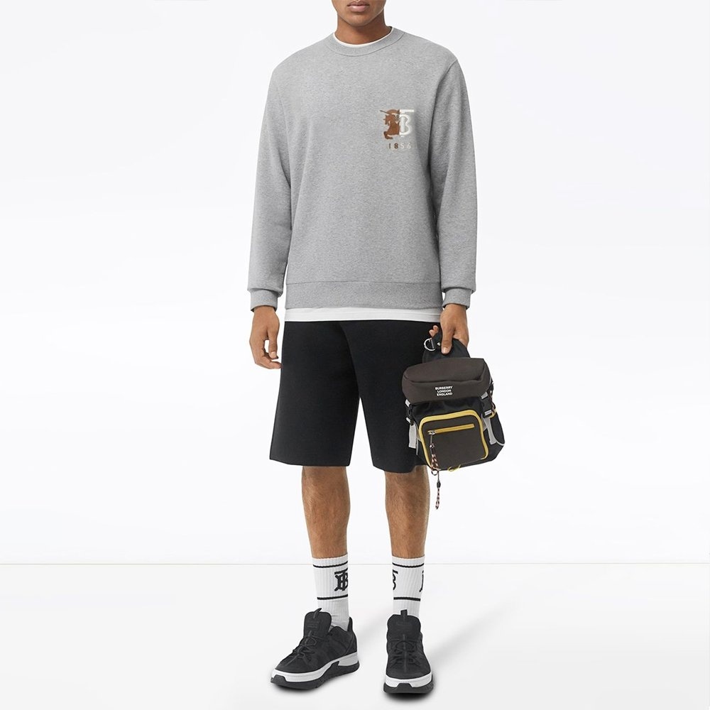 버버리 기마 BT 자수 라운드 맨투맨