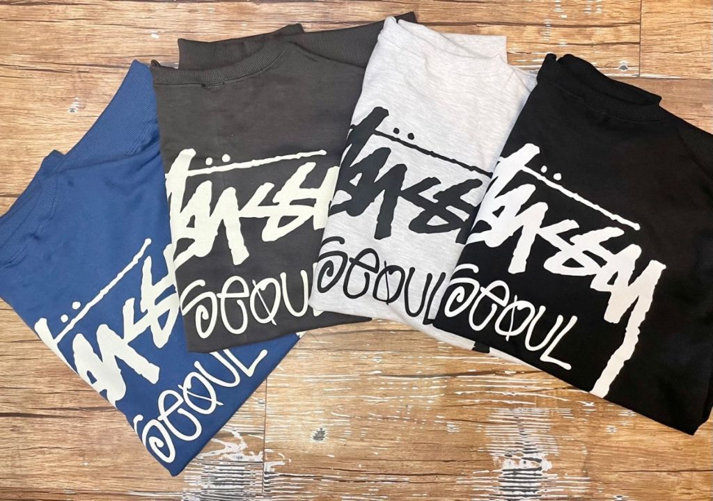 스투시 서울 긴팔티