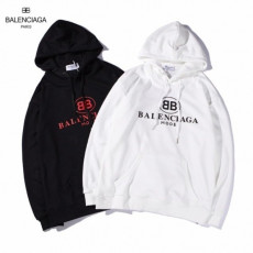 발렌시아가 BB 로고 후드티