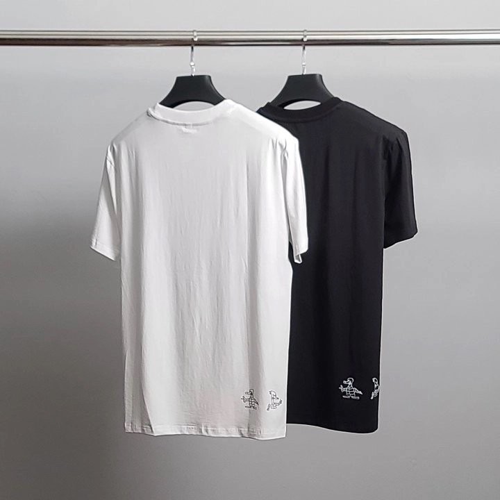 몽클레어 패딩 오리 라운드 반팔티