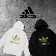 아디다스 크럼플드 후드티