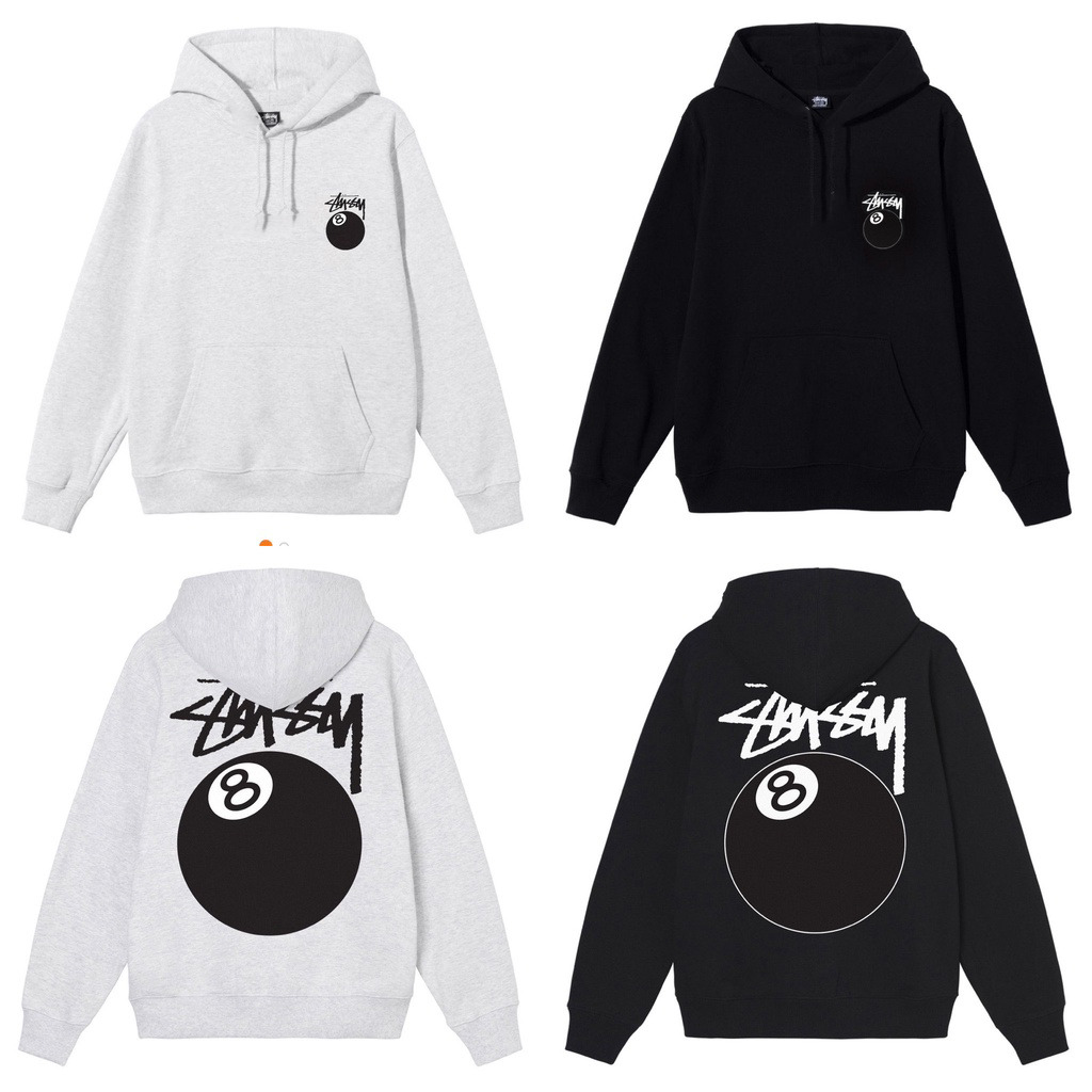 스투시 8볼 페이드 후드티