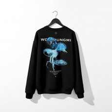 우영미 해파리 그래픽 맨투맨