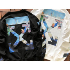 오프화이트 디아그 멀티 맨투맨