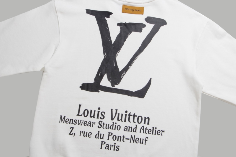 루이비통 레더 빈티지 맨투맨