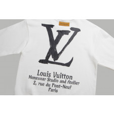 루이비통 레더 빈티지 맨투맨