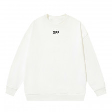 오프화이트 더블 루나 어트랙션 맨투맨