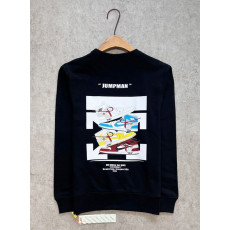 나이키 X 오프화이트 콜라보 베스트 저스트 스니커즈 맨투맨