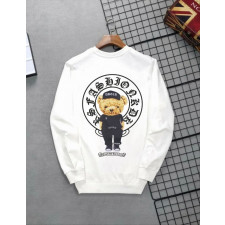 크롬하츠 말발굽 레터링 베어 쭈리 맨투맨