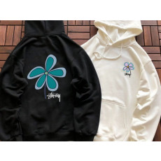 스투시 클로버 플라워 후드티