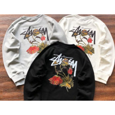 스투시 위더드 플라워 맨투맨