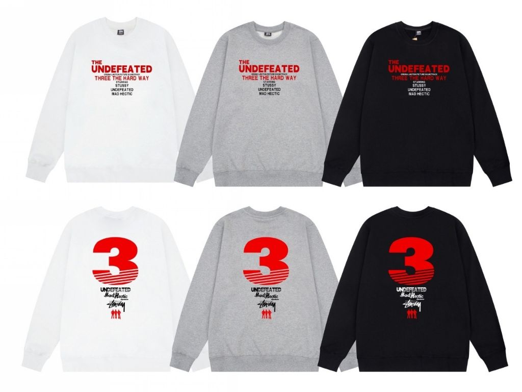 스투시 스트라이프 조인트 프린트 맨투맨