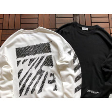 오프화이트 스케치 나염 맨투맨