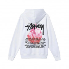 스투시 루비 크리스탈 후드티