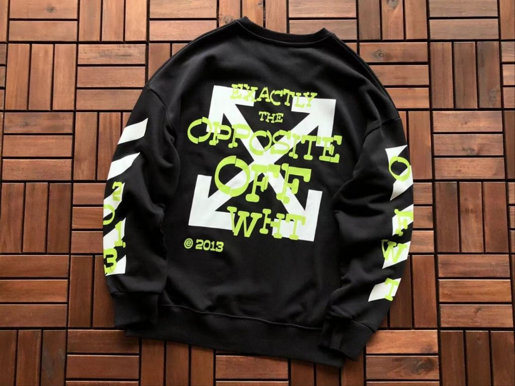 오프화이트 오퍼사이트 애로우 맨투맨