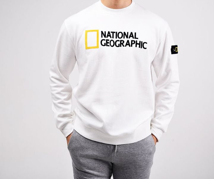 내셔널지오그래픽 빅나염 와펜 맨투맨