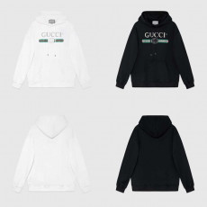 구찌 빈티지 벨트 로고 후드티