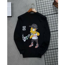 오프화이트 X 나이키 콜라보 심슨 에디션 맨투맨