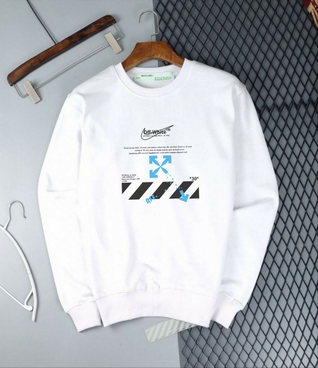 나이키 X 오프화이트 콜라보 도라에몽 맨투맨