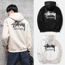 나이키 X 스투시 콜라보 월드오브 콜라보레이션 후드티